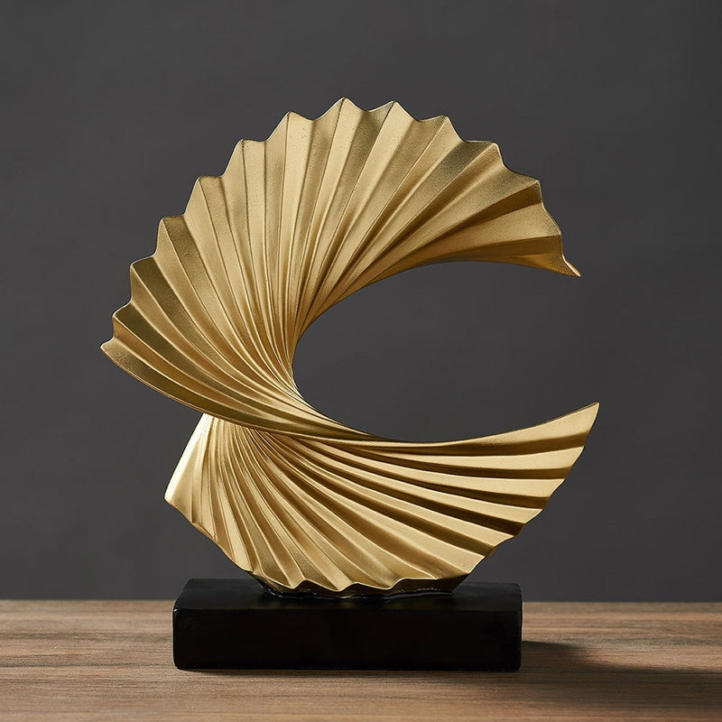 Abstract Resin Sculpture – Modern Art for Home Decoration | Atria