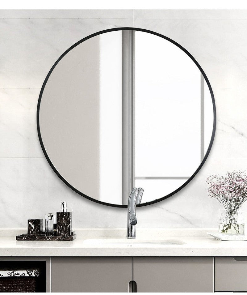 Aluminium Alloy Round Bathroom Mirror | Saona