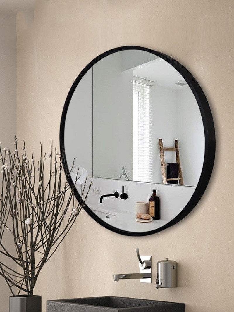 Aluminium Alloy Round Bathroom Mirror | Saona