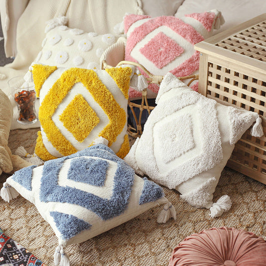 Bohemian Chenille Cushion Cover - Nordic Style Cushion | Lios