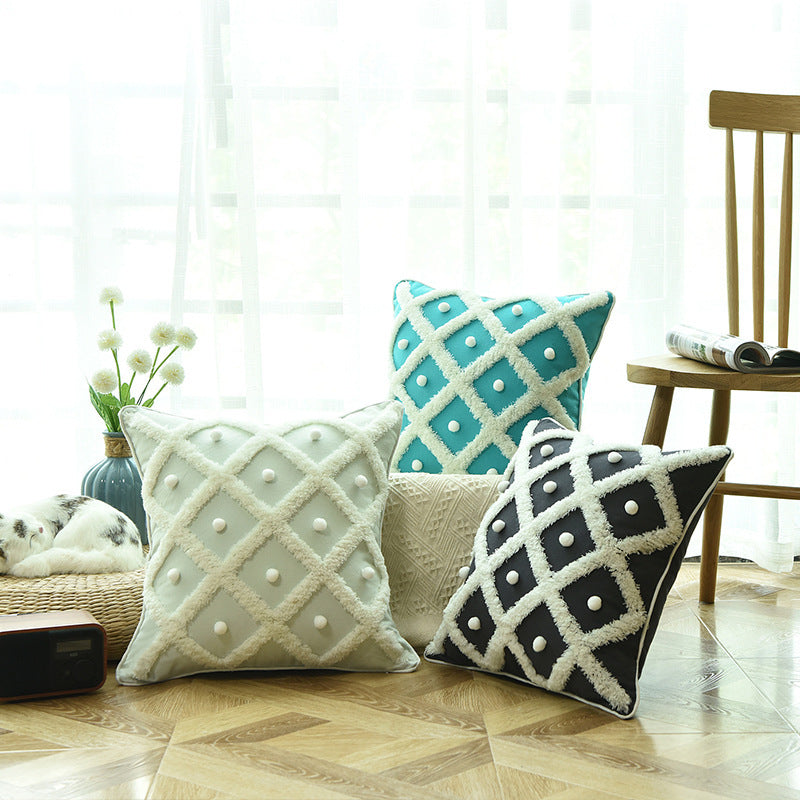 Creative Tufted Moroccan Cushion Pillow Cover | Mirosi