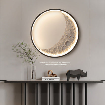 Decorative Moon Wall Lamp | SolaMoon LED Accent for Living Rooms & Bedrooms