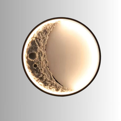 Decorative Moon Wall Lamp | SolaMoon LED Accent for Living Rooms & Bedrooms