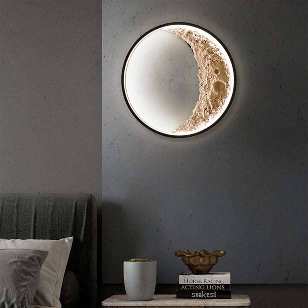 Decorative Moon Wall Lamp | SolaMoon LED Accent for Living Rooms & Bedrooms