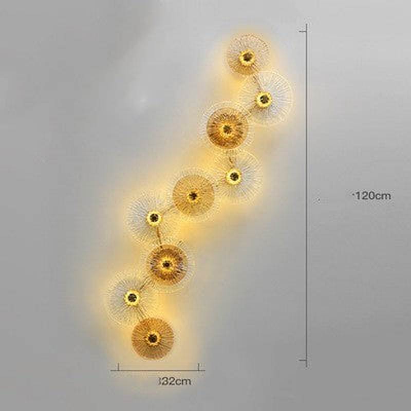 Elegant modern Glass Wall Lamp for Living Room & Bedroom | Aisleis