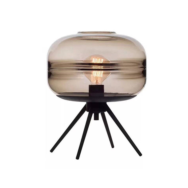 Industrial Glass Table Lamp – Elegant Accent Lighting for Modern Interiors | Altairi