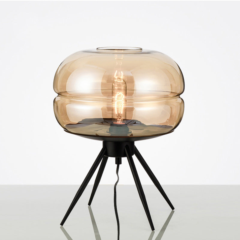 Industrial Glass Table Lamp – Elegant Accent Lighting for Modern Interiors | Altairi