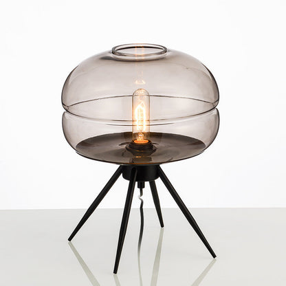 Industrial Glass Table Lamp – Elegant Accent Lighting for Modern Interiors | Altairi