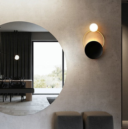 Innovative modern Ring Wall Lamp for Hotel & Restaurant | Troar