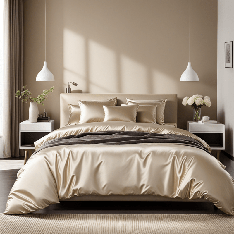 Satin Bedding Set for Elegant Bedrooms | Aurora