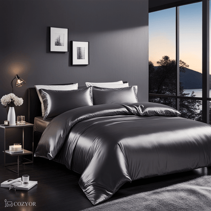 Satin Bedding Set for Elegant Bedrooms | Aurora