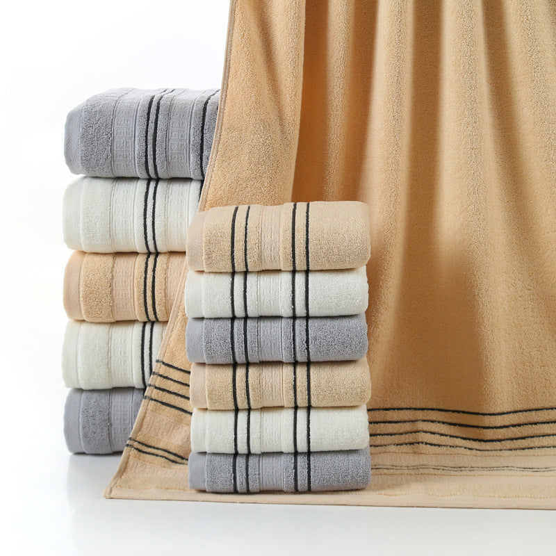 Lyron Cotton Bath Towel Set - Soft & Absorbent Towels