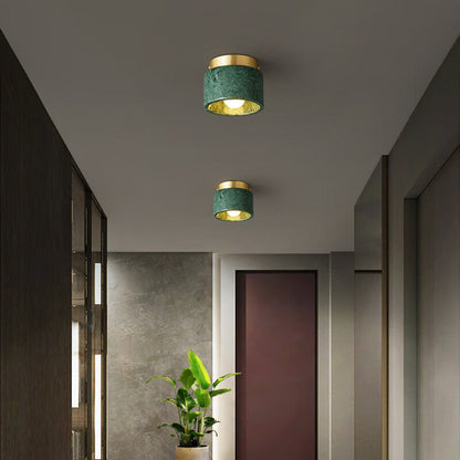 Marble Ceiling Light with Warm & Tricolor LED Options | Antius