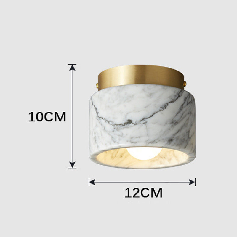 Marble Ceiling Light with Warm & Tricolor LED Options | Antius