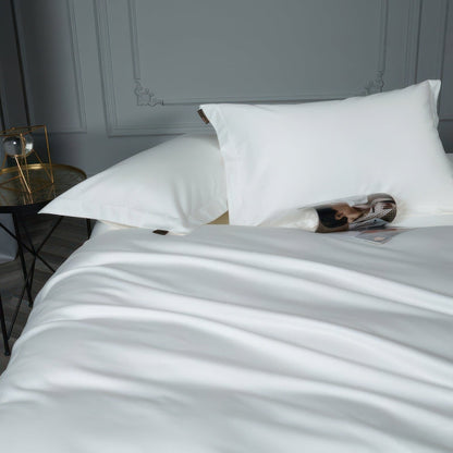 Minimalist White Bedding Set for Hotels, Guest Rooms & Homes | Dreamis