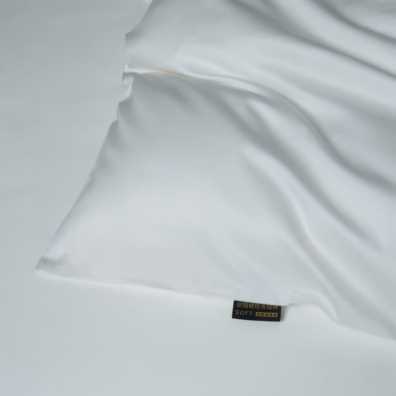 Minimalist White Bedding Set for Hotels, Guest Rooms & Homes | Dreamis