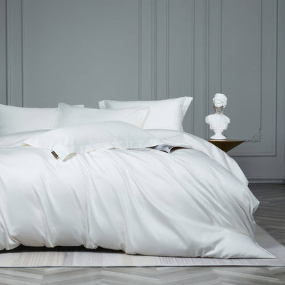 Minimalist White Bedding Set for Hotels, Guest Rooms & Homes | Dreamis