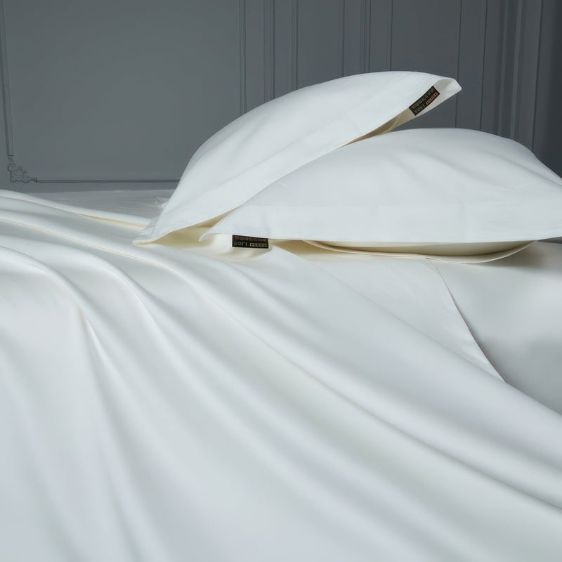 Minimalist White Bedding Set for Hotels, Guest Rooms & Homes | Dreamis