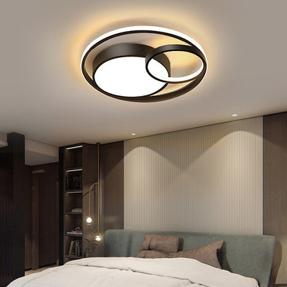 Modern Infinite Circles LED Ceiling Light – Stylish Dimmable Lighting for Every Room | Aloed