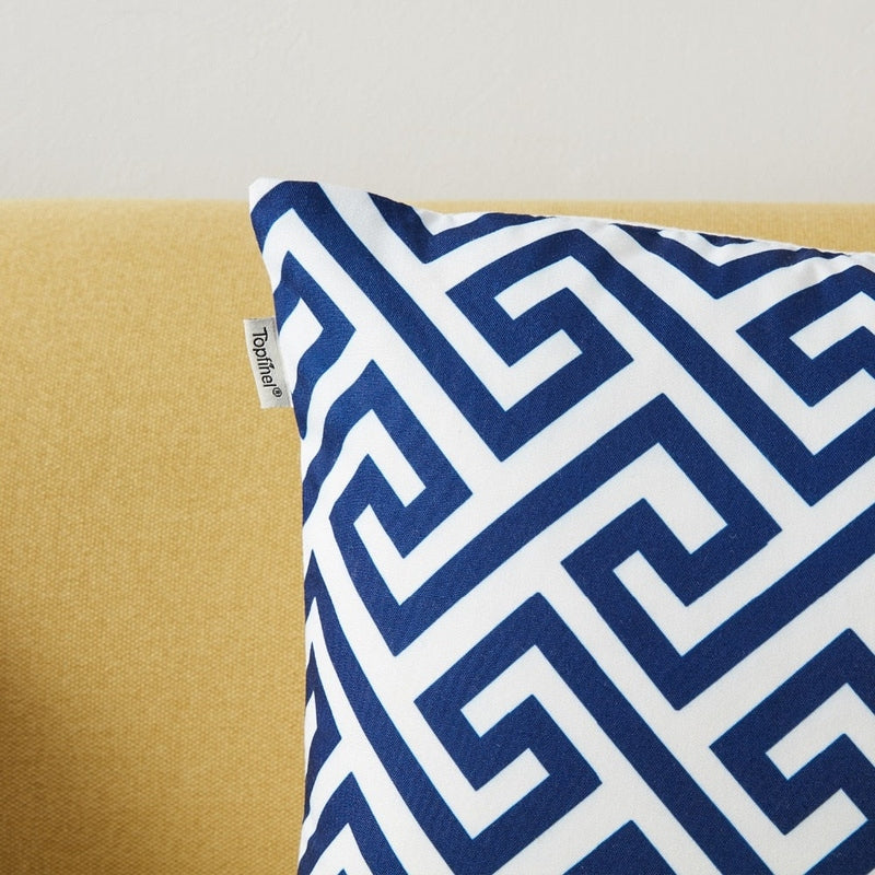 Modern Minimalist Abstract Geometric Pillowcase - Style & Comfort | Auva