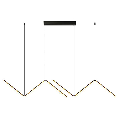 Modern Minimalist LED Chandelier for Living Room Lighting | Nomeus