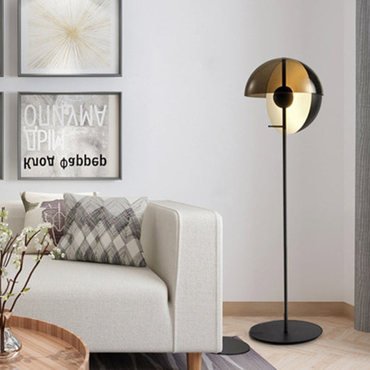 Modern Nordic Floor Lamp with Creative Glass Design | Zeus