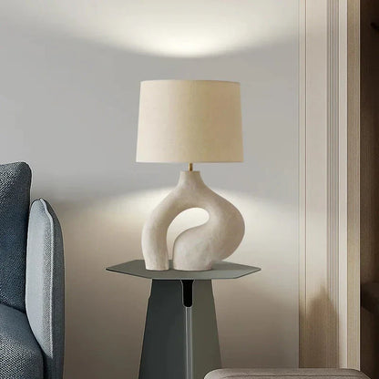 Modern Sculptural Table Lamp with LED Light | Freliya