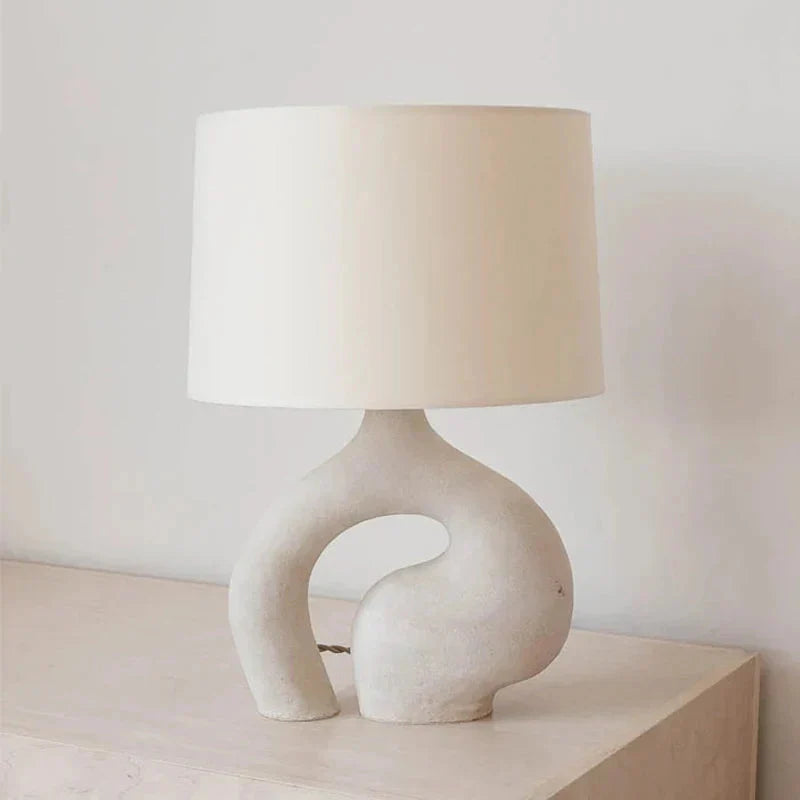 Modern Sculptural Table Lamp with LED Light | Freliya