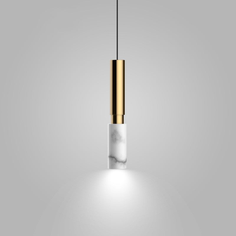 Modern Simple Marble Bedroom Pendant Lamp - Stylish Lighting for Any Space | Helike