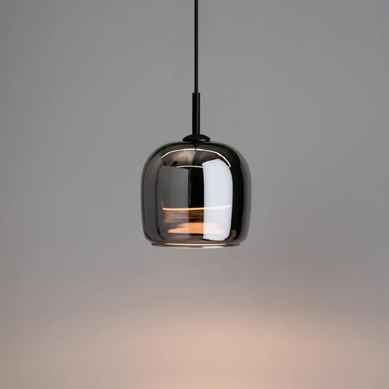 Nordic Black Glass Pendant Light | Modern Elegance for Stylish Interiors - Sterlin