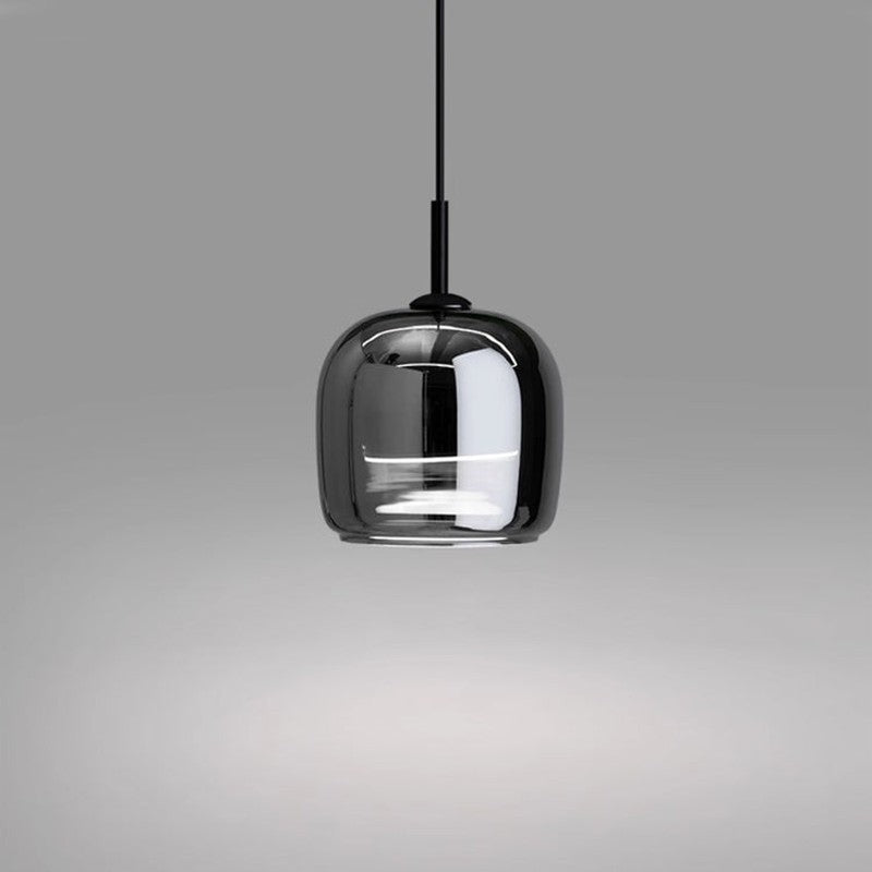 Nordic Black Glass Pendant Light | Modern Elegance for Stylish Interiors - Sterlin