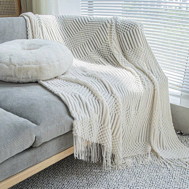 Nordic Cozy Sofa Blanket | Lyricora