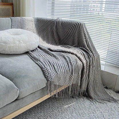 Nordic Cozy Sofa Blanket | Lyricora