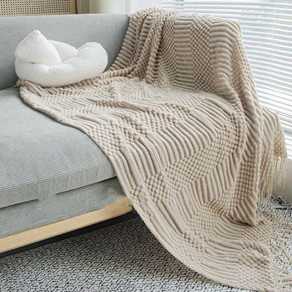 Nordic Cozy Sofa Blanket | Lyricora