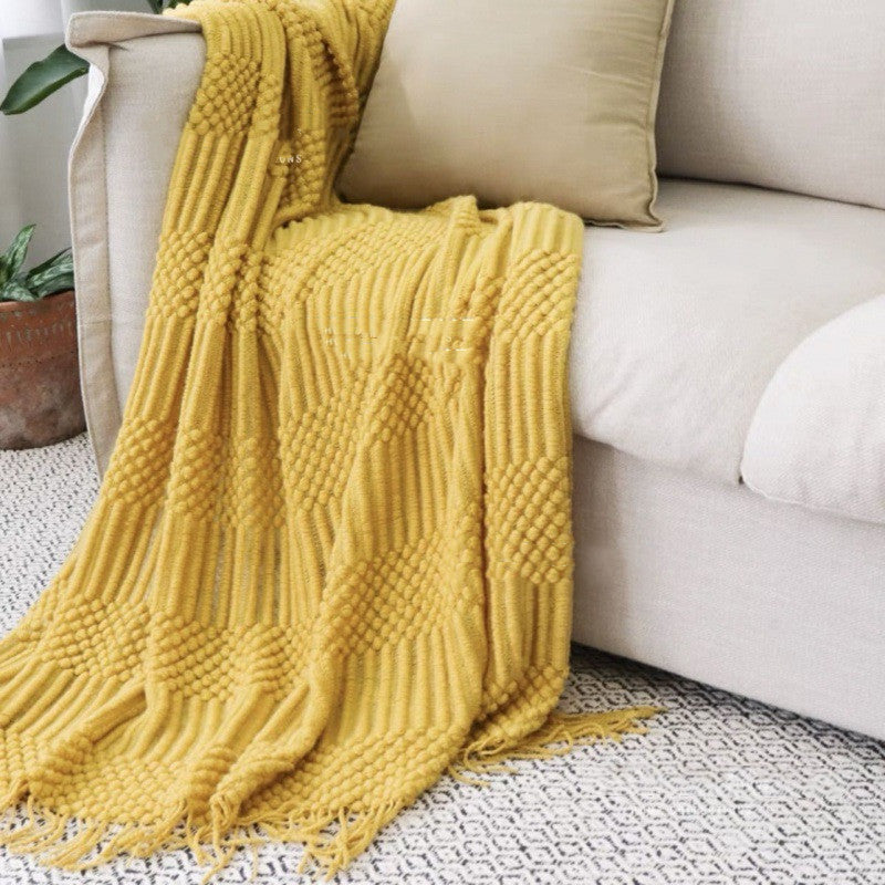 Nordic Cozy Sofa Blanket | Lyricora