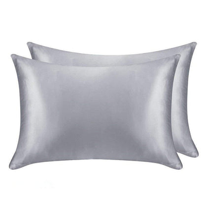 Silk Satin Zipper Pillowcase – Soft Satin Pillow Cover | Liros