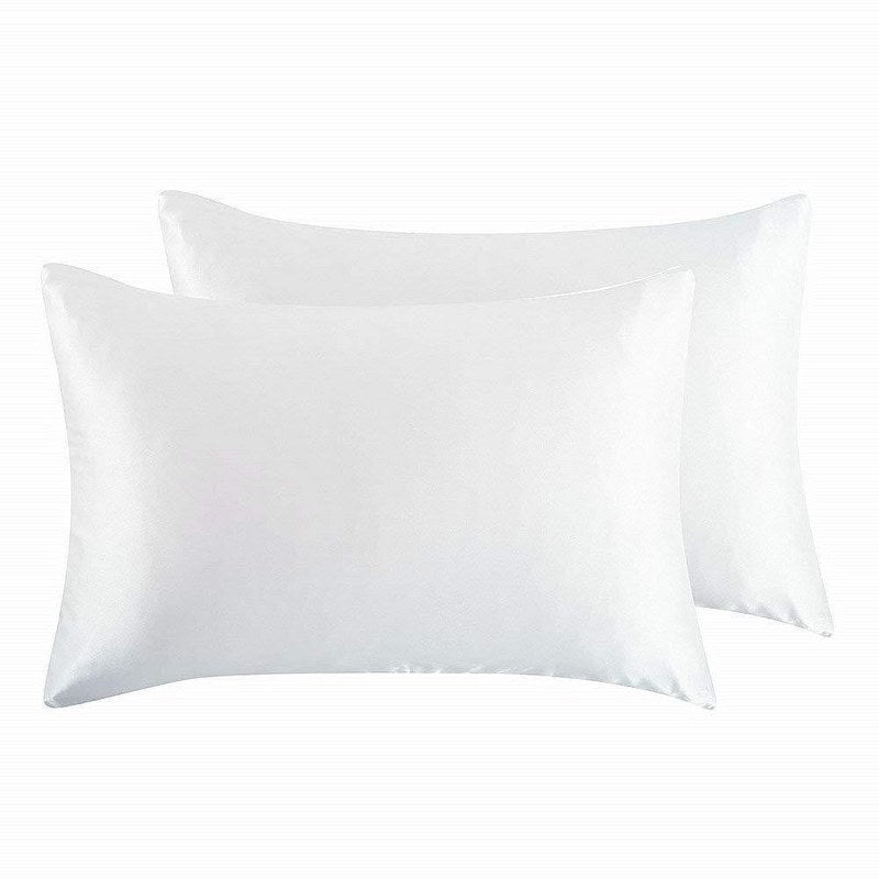 Silk Satin Zipper Pillowcase – Soft Satin Pillow Cover | Liros