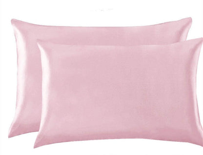 Silk Satin Zipper Pillowcase – Soft Satin Pillow Cover | Liros