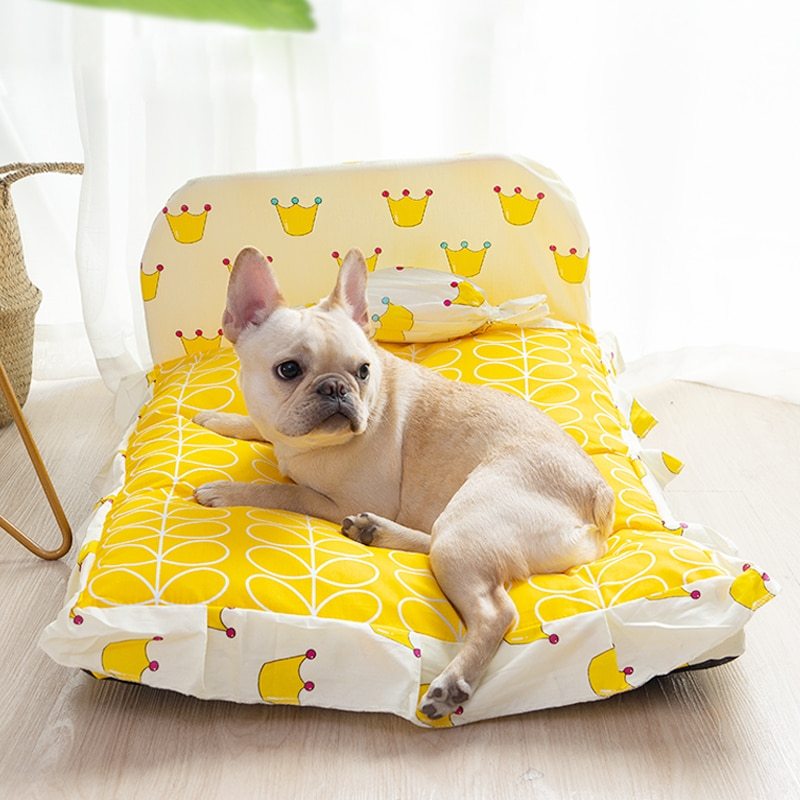 Small Dog & Cat Bed – Soft, Cozy & Stylish Pet Sleeping Mat | Rexion