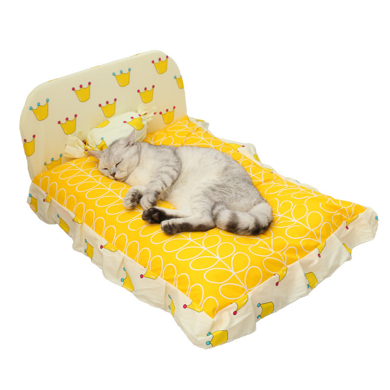 Small Dog & Cat Bed – Soft, Cozy & Stylish Pet Sleeping Mat | Rexion