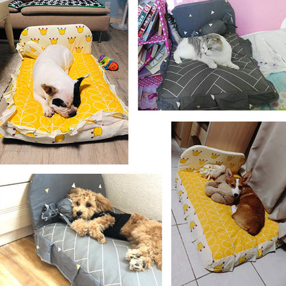 Small Dog & Cat Bed – Soft, Cozy & Stylish Pet Sleeping Mat | Rexion