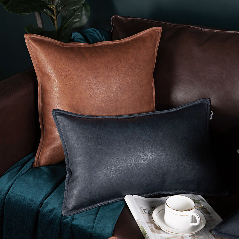 Sofa Pillowcase - Esteban | Stylish Leather Accent for Modern Living