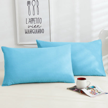 Soft & Breathable Pure Cotton Pillowcases Set | Alzir