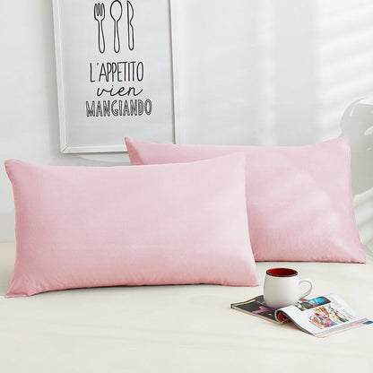 Soft & Breathable Pure Cotton Pillowcases Set | Alzir