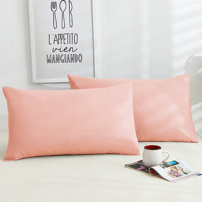 Soft & Breathable Pure Cotton Pillowcases Set | Alzir