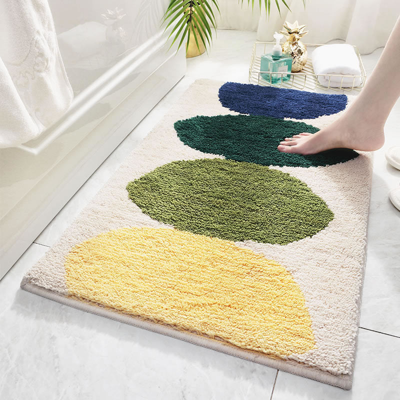 Soft Non-Slip Bathroom Mat with Leaf Pattern – Stylish and Absorbent | Linoar