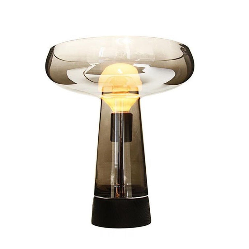 Stylish Creative Glass LED Art Deco Table Lamp with Marble Base | Tailas