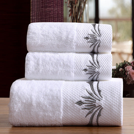 Three-Piece Cotton Bath Towel Set | Fioria